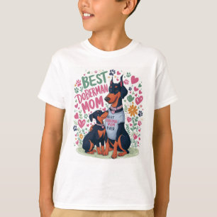 Beste Doberman-Mama je T-Shirt