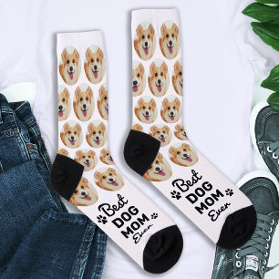 Beste DOG-MAMA je Personalisiertes Niedliches Pet- Socken
