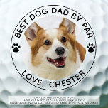 BESTE DOG-VATER NACH PAR PW Print Foto Golfball<br><div class="desc">Erstellen Sie einfach personalisierte Foto-Golfbälle für den besonderen Golfer mit dem vorgeschlagenen Beispieltitel BEST DOG VATER BY PAR und Ihrem individuellen Text unter Ihrem Foto des besten Hundes. Alle Texte können nach Belieben geändert werden. Ein unvergessliches Foto für ihn an seinem Geburtstag, für den Vatertag oder für ein Urlaubsgeschenk. HILFE:...</div>