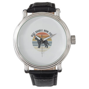 Beste Doodle-Mutter Aller Zeiten Vintage-Hundemutt Armbanduhr