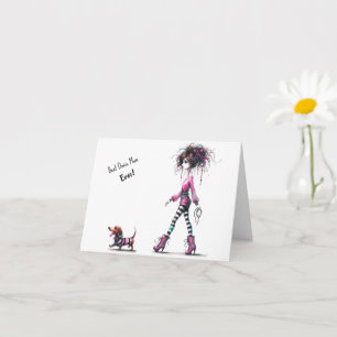 Beste Doxie-Mom Muttertag Karte