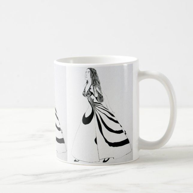 Beste Dress-Tasse Tasse (Rechts)