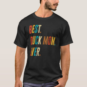 Beste Duck-Mama je Vintage Style Duck Mother T-Shirt