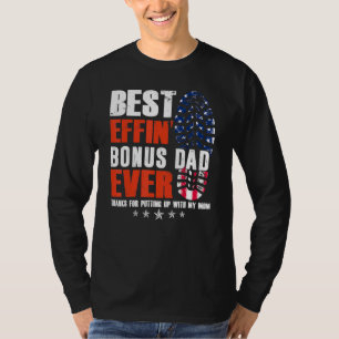 Beste Effektbonus-Vater für alle Danke für Wi-Fi T-Shirt