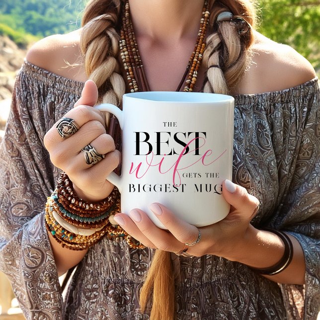 Beste Ehefrau | Die größte Tasse (Von Creator hochgeladen)