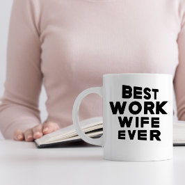 Beste Ehefrau je, lustiger Büro Humor Kaffeetasse