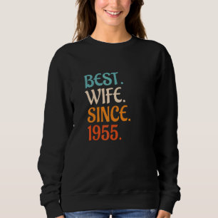 Beste Ehefrau seit 1955 67. Hochzeitstag 2 Sweatshirt
