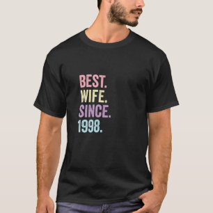 Beste Ehefrau seit 1998   23. Hochzeitstag 23 T-Shirt