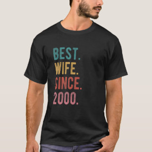 Beste Ehefrau seit 2000 22. T-Shirt