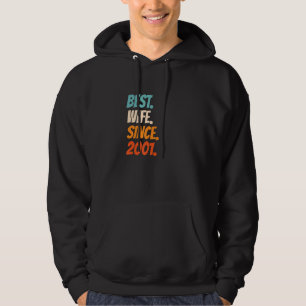 Beste Ehefrau seit 2001 21. Hochzeitstag Hoodie