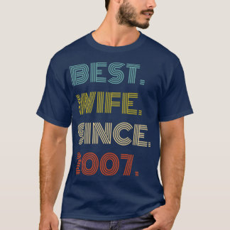 Beste Ehefrau seit 2007 T-Shirt