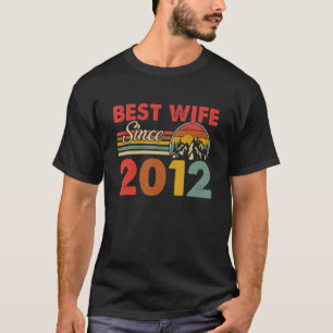Beste Ehefrau seit 2012 Epic Matching 11. Wedding  T-Shirt