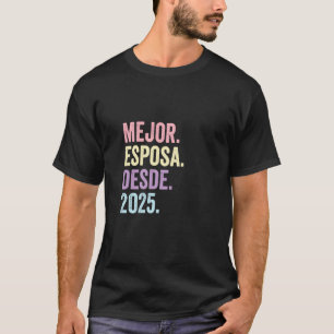Beste Ehefrau Seit 2025 T-Shirt