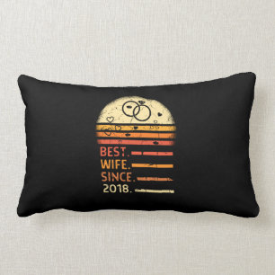 Beste Ehefrau seit dem Retro-Vintagen Muttertag 20 Lendenkissen