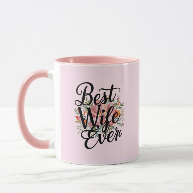 Beste Ehefrau überhaupt  Tasse (Links)