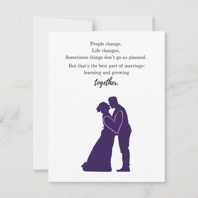 Beste Ehejubiläumskarte (Vorderseite)