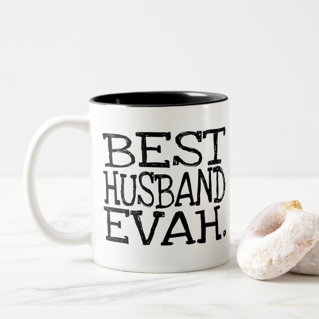 Beste Ehemann Evah Tasse (Mit Donut)