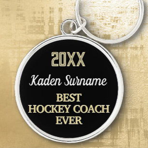 Beste Eishockey-Trainer-Auszeichnung Schlüsselanhänger