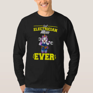 Beste Elektriker-Mutter Aller Zeiten Elektronische T-Shirt