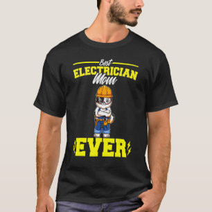 Beste Elektriker-Mutter überhaupt Elektronische Te T-Shirt