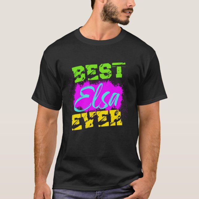 Beste Elsa je T-Shirt (Vorderseite)