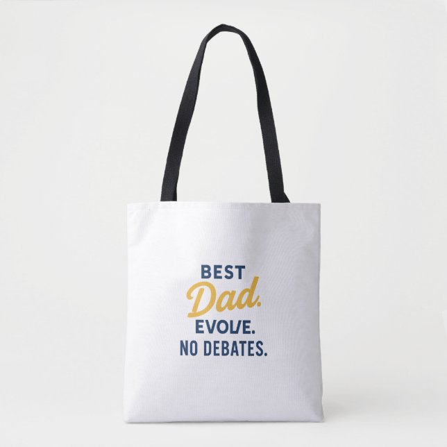 Beste Elterntasche | Funny No Debats Gift (Vorderseite)