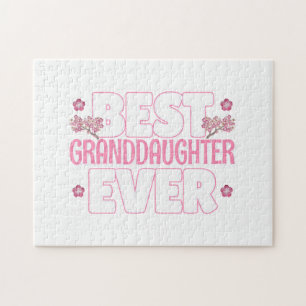 Beste Enkeltochter je - Kirschblüten Puzzle