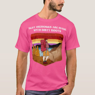 Beste Erinnerungen auf schmutzigen Stiefeln Funny T-Shirt