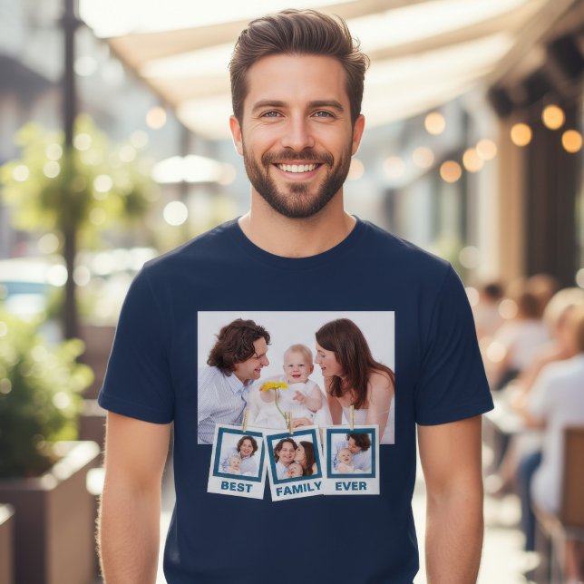 Beste Familie je benutzerdefiniertes Instagramm 4  T-Shirt (Von Creator hochgeladen)