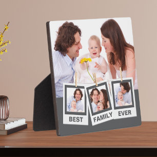 Beste Familie überhaupt Benutzerdefinierte Instagr Fotoplatte