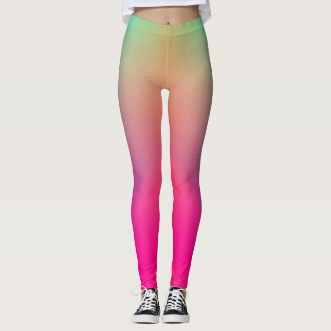 Beste farbenamerikanische Leggings (Vorderseite)