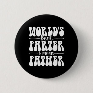 Beste Farter je Gemein Vater Furz Vatertag Button