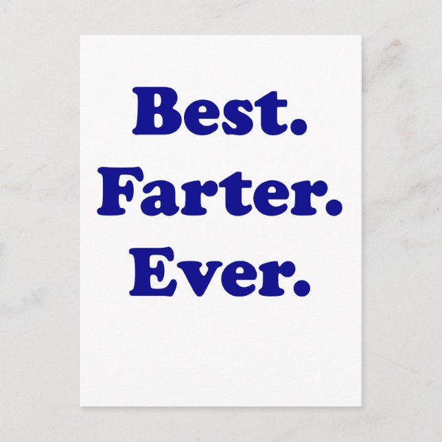 Beste Farter je Postkarte (Vorderseite)