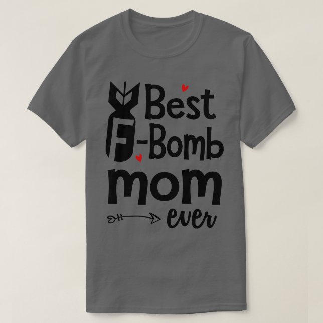 Beste FBomb-Mama je T-Shirt (Design vorne)