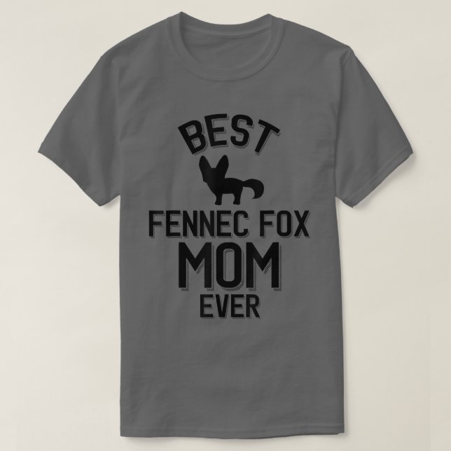Beste Fennec für Mama je T-Shirt (Design vorne)