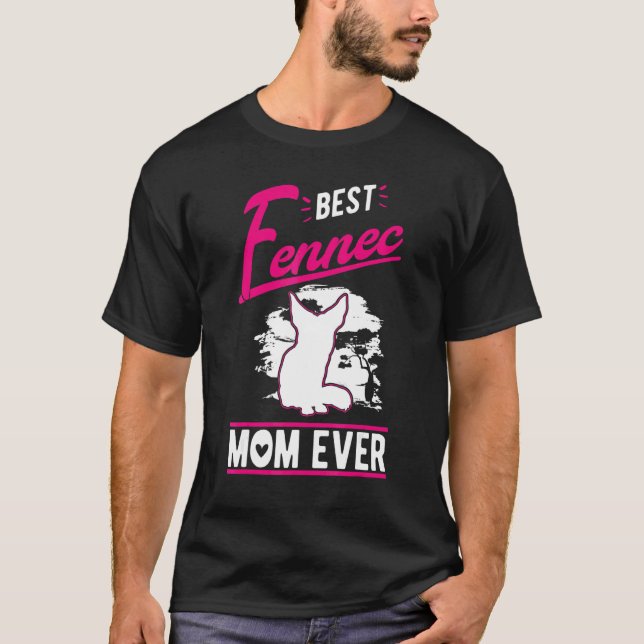 Beste Fennec-Mutter überhaupt T-Shirt (Vorderseite)