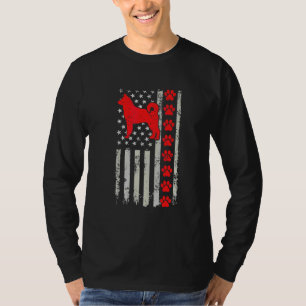 Beste Feuerwehrmann Norwegian Elkhound Mama Papa j T-Shirt