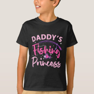 Beste Fischerei für Mädchen Kinder B Fischautoren T-Shirt