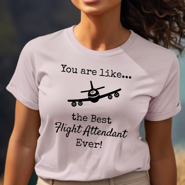Beste Flugbegleiter, individuell einstellbar T-Shirt (Von Creator hochgeladen)