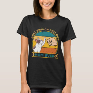 Beste französische Bulldog-Mama T-Shirt