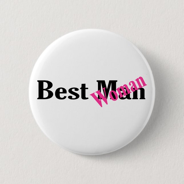 Beste Frau Button (Vorderseite)