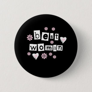 Beste Frau Button