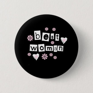 Beste Frau Button