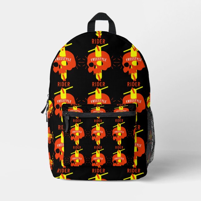 Beste Freestyle Pro Scooter Bedruckter Rucksack (Vorderseite)