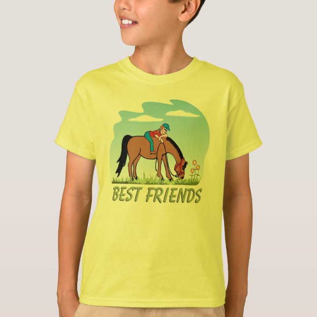 Beste Freund-PferdeT - Shirt (Vorderseite)