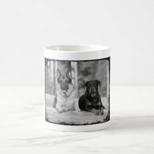 Beste Freund-Schäferhund u. Rottweiler HundeTasse Tasse