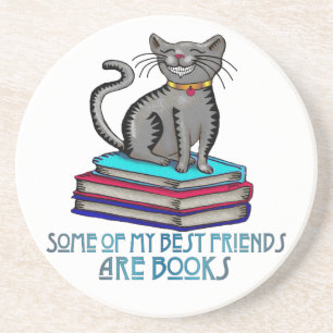 Beste Freund-Untersetzer Sandstein Untersetzer