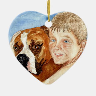 "Beste Freund-" Verzierung Keramik Ornament