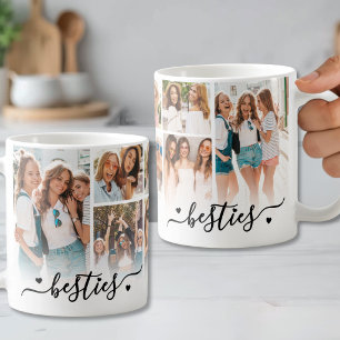 Beste Freunde beste Freundinnen Fotocollage Kaffee Kaffeetasse