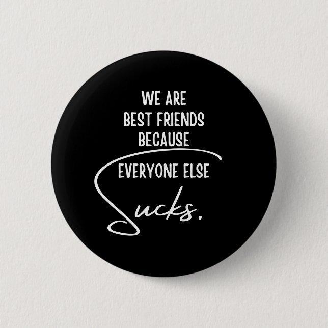 Beste Freunde Button (Vorderseite)